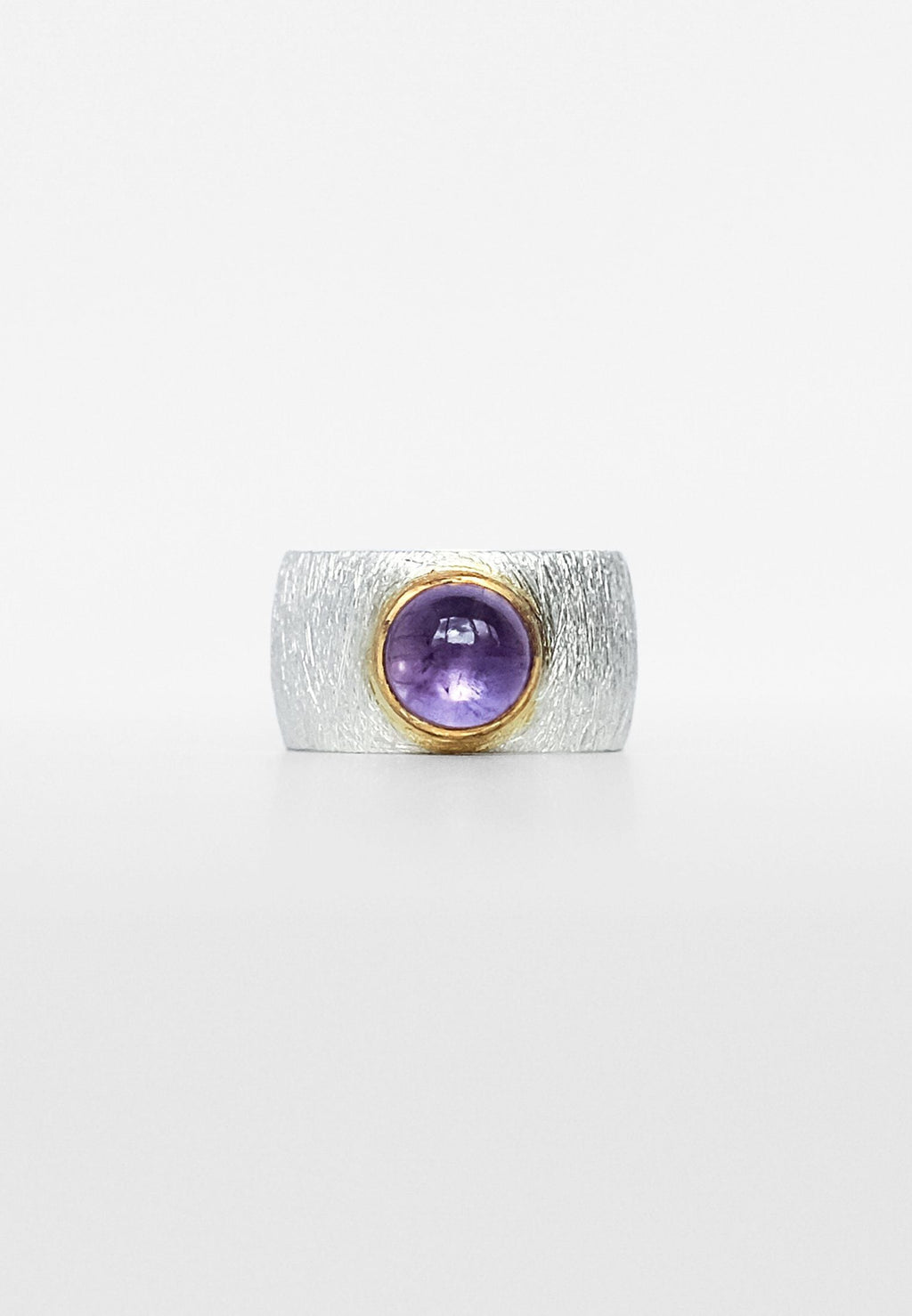 Amethyst Double Ring