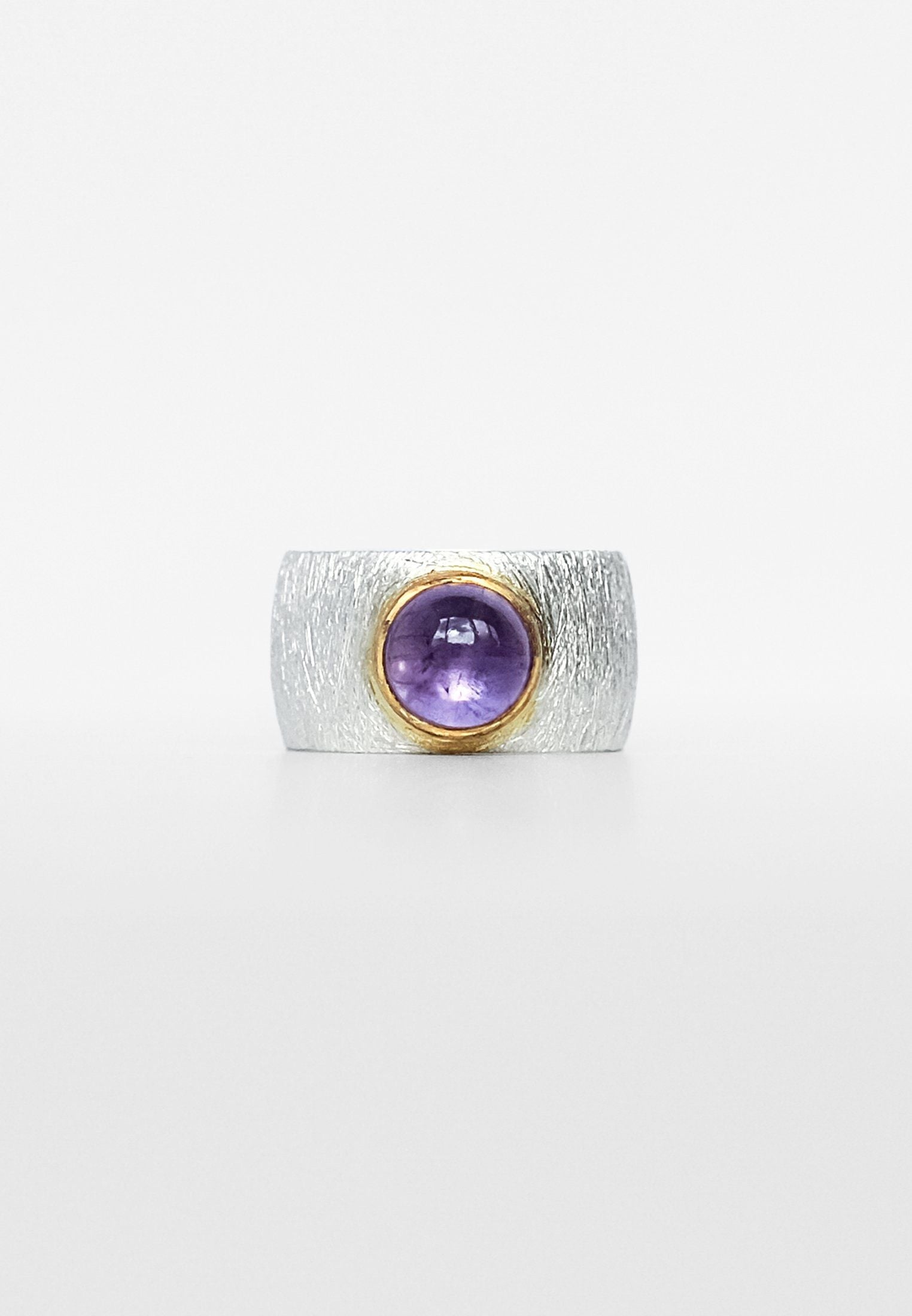 Amethyst Double Ring