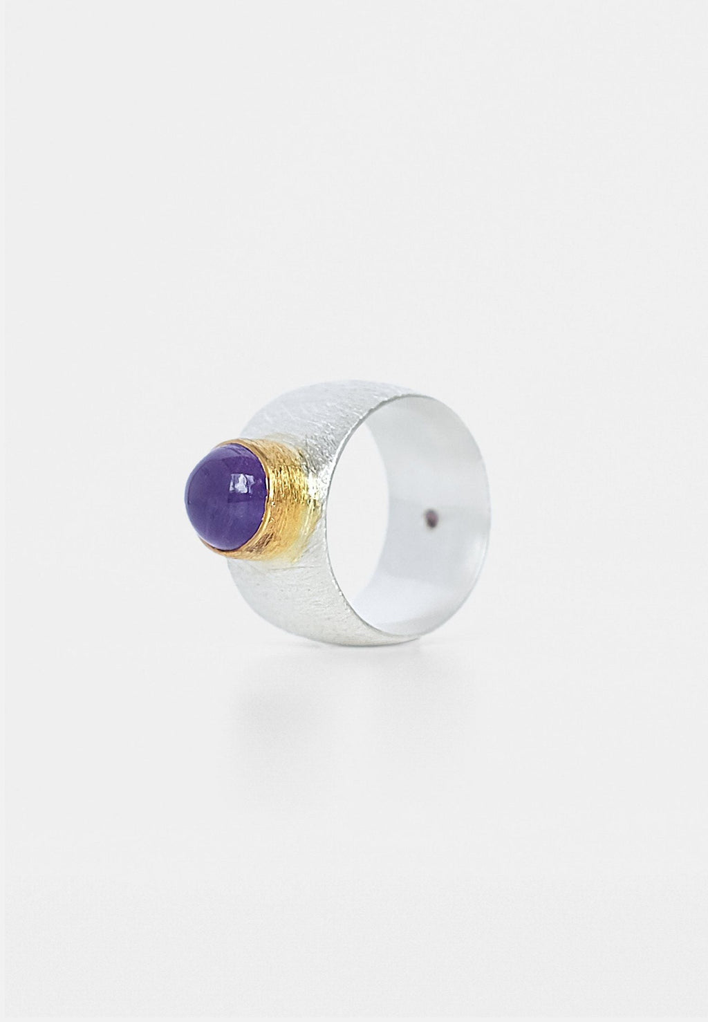 Amethyst Double Ring