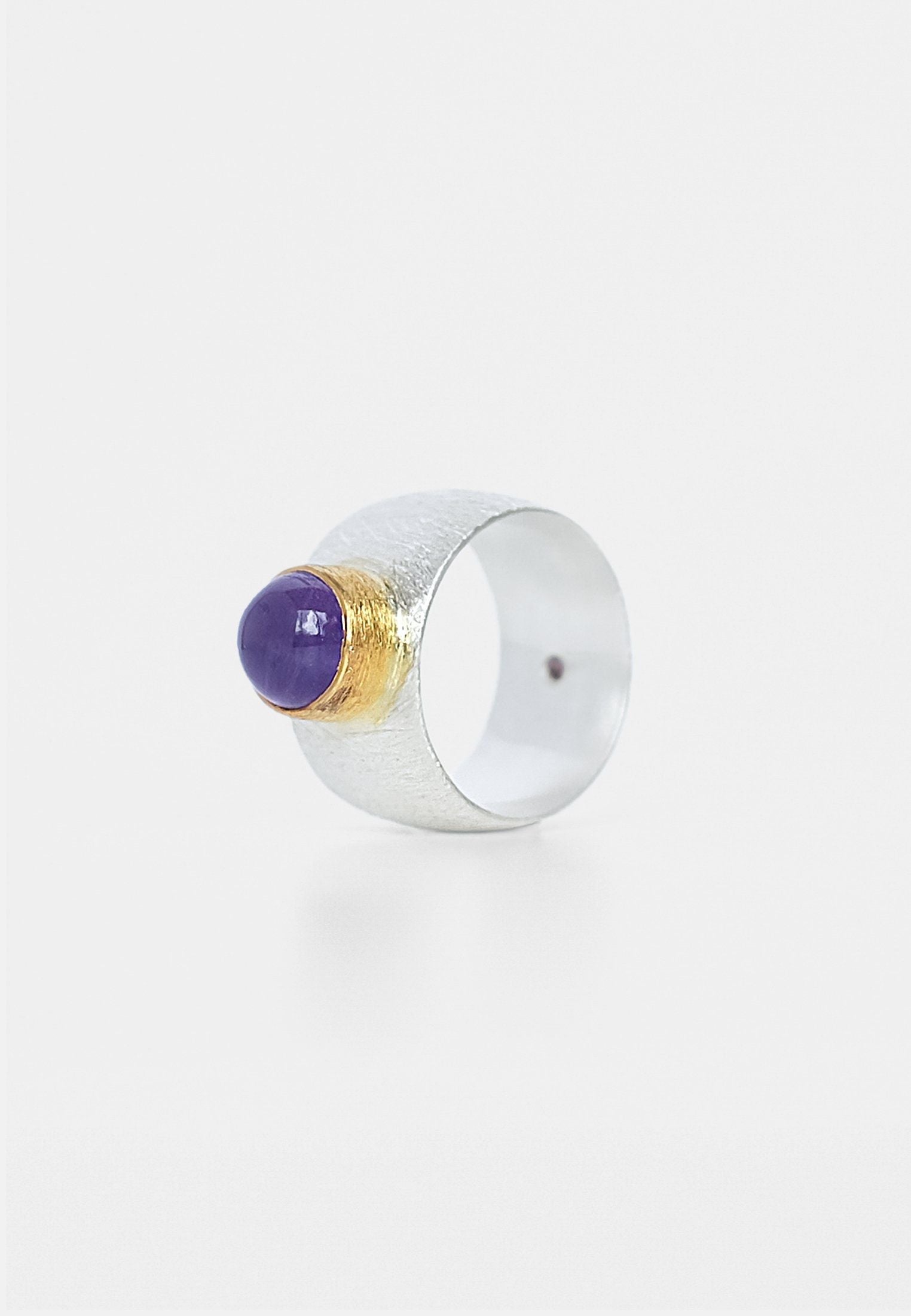 Amethyst Double Ring