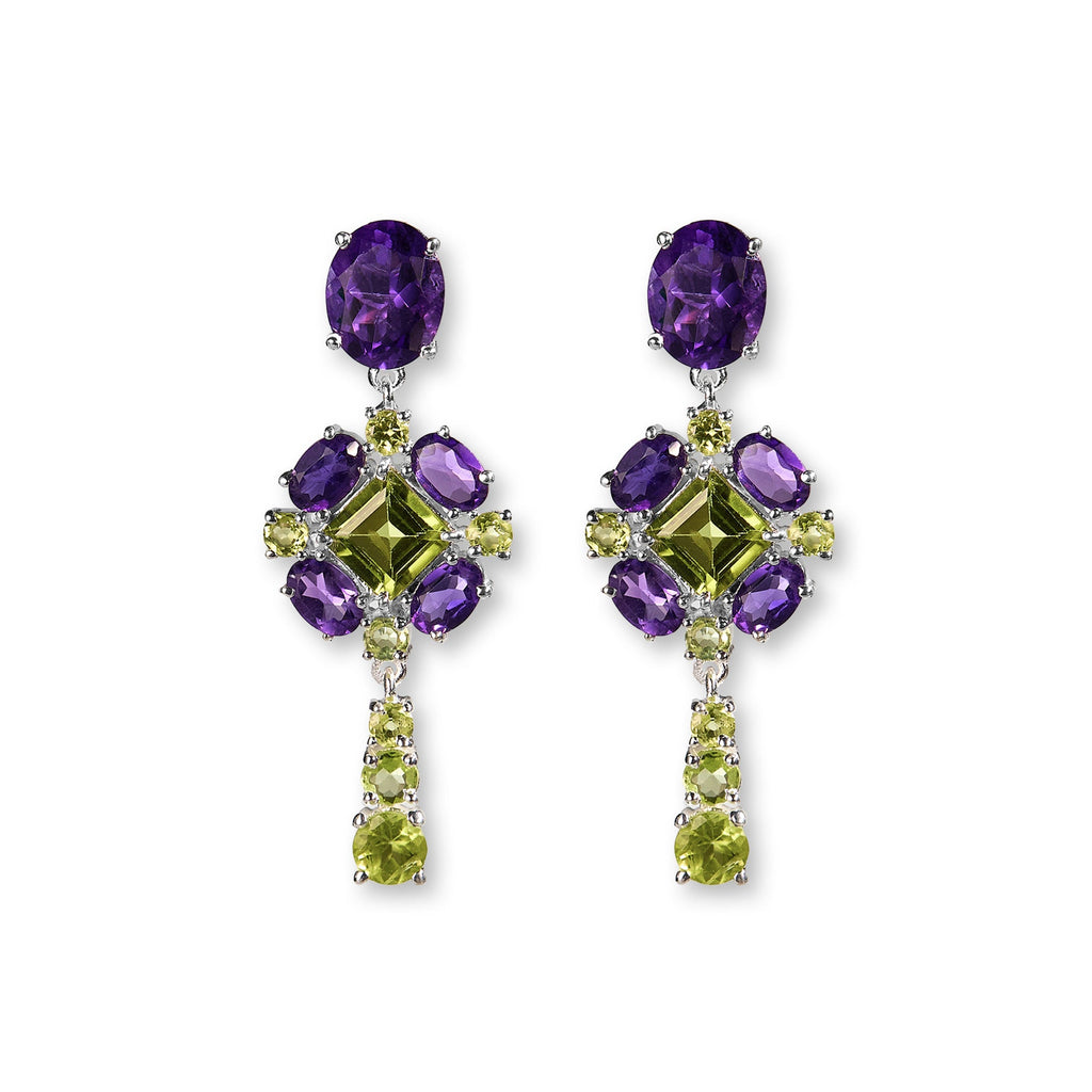 AMETHYST QUEEN EARRINGS