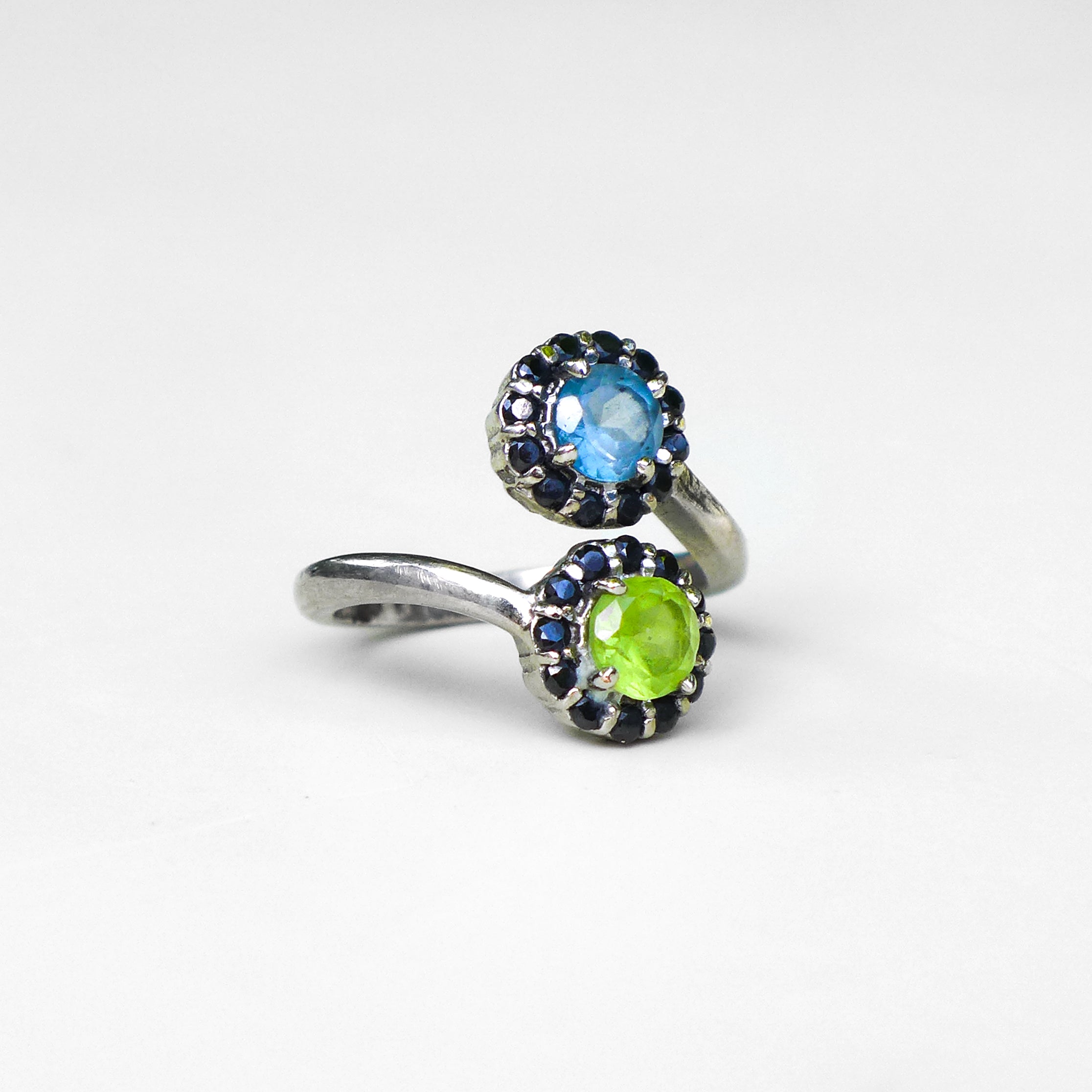 BLUE AND GREEN RING