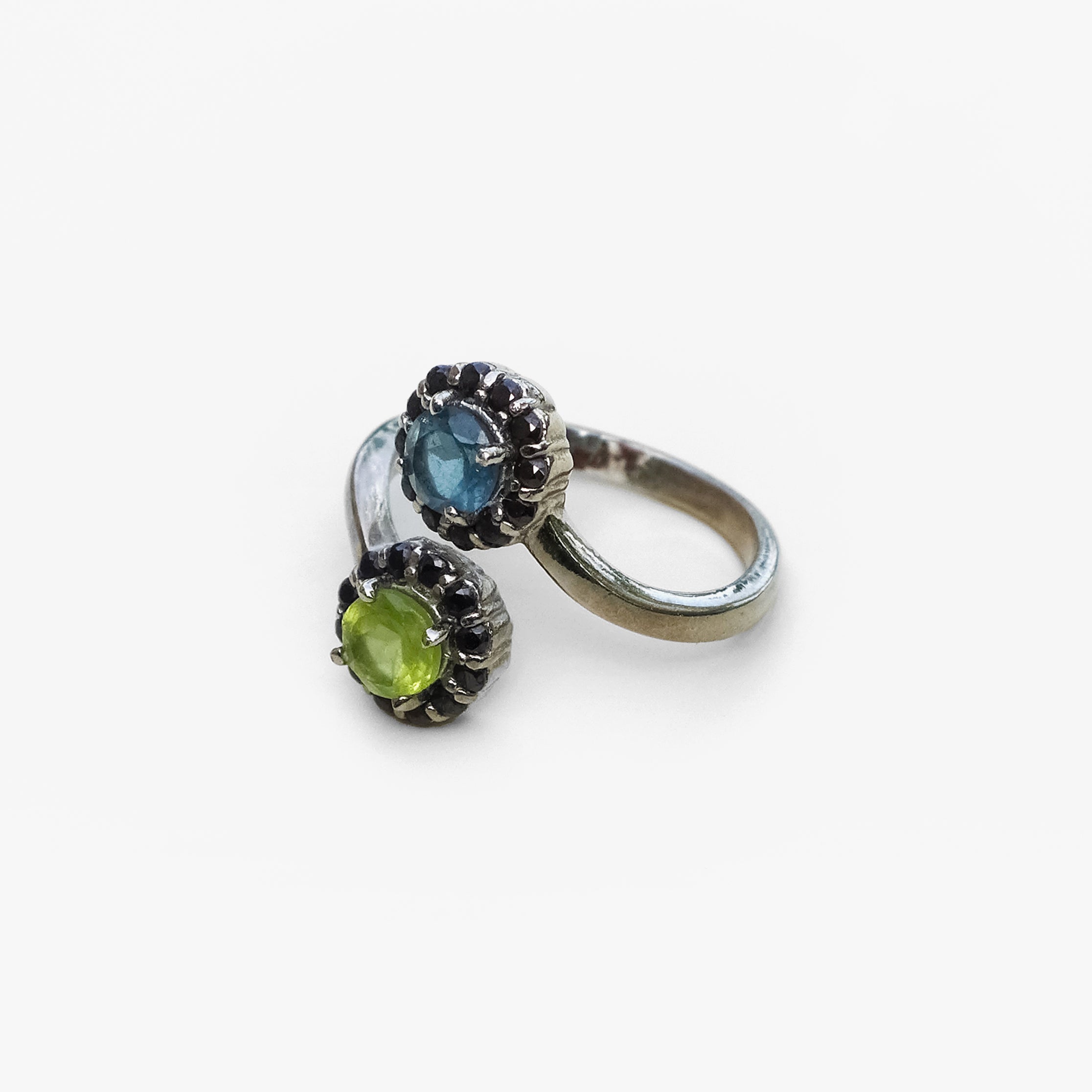 BLUE AND GREEN RING