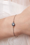 BRACELET BLUE FLOWER