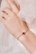 BRACELET RED FLOWER