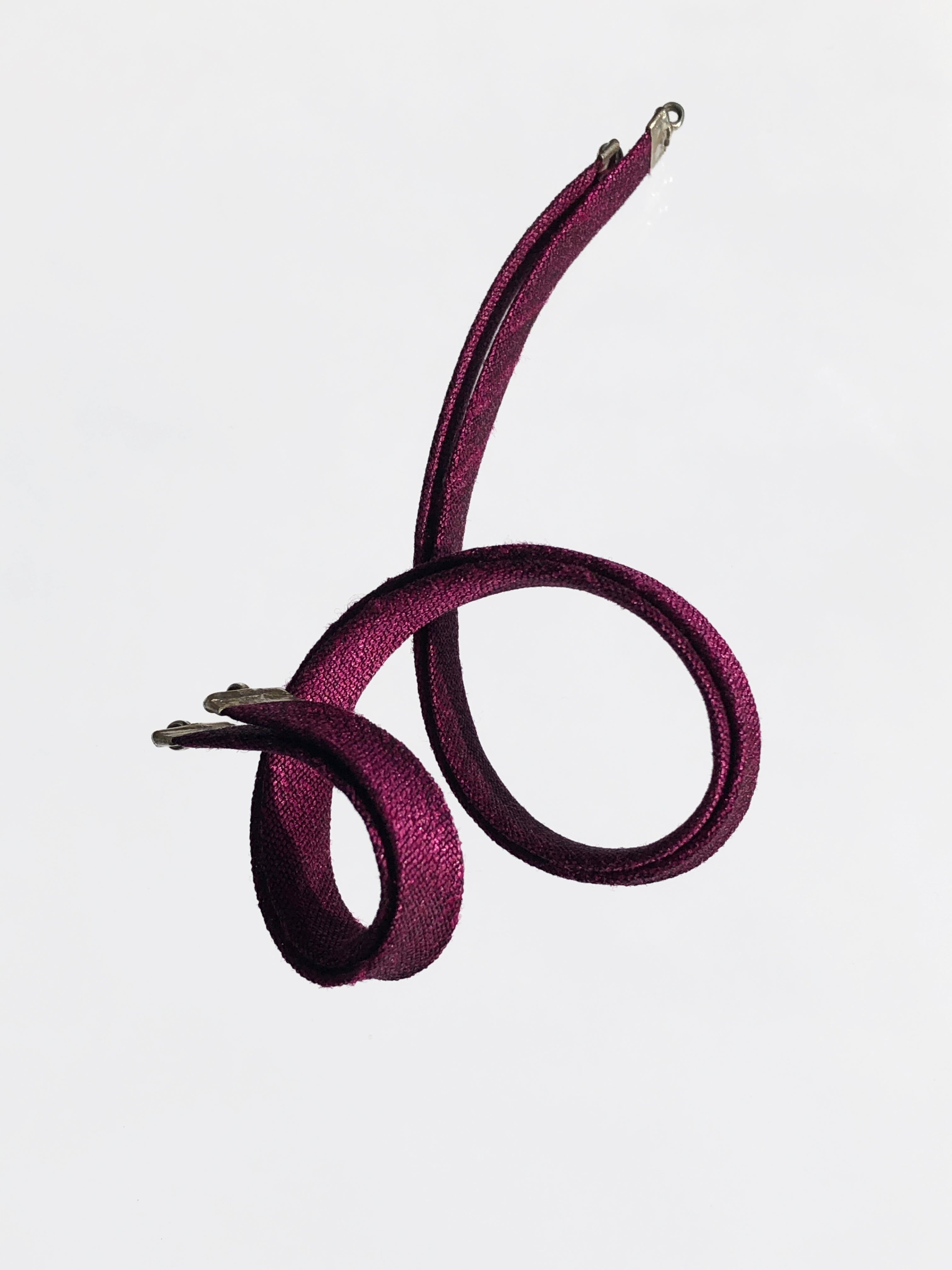 BURGUNDY RIBBONS