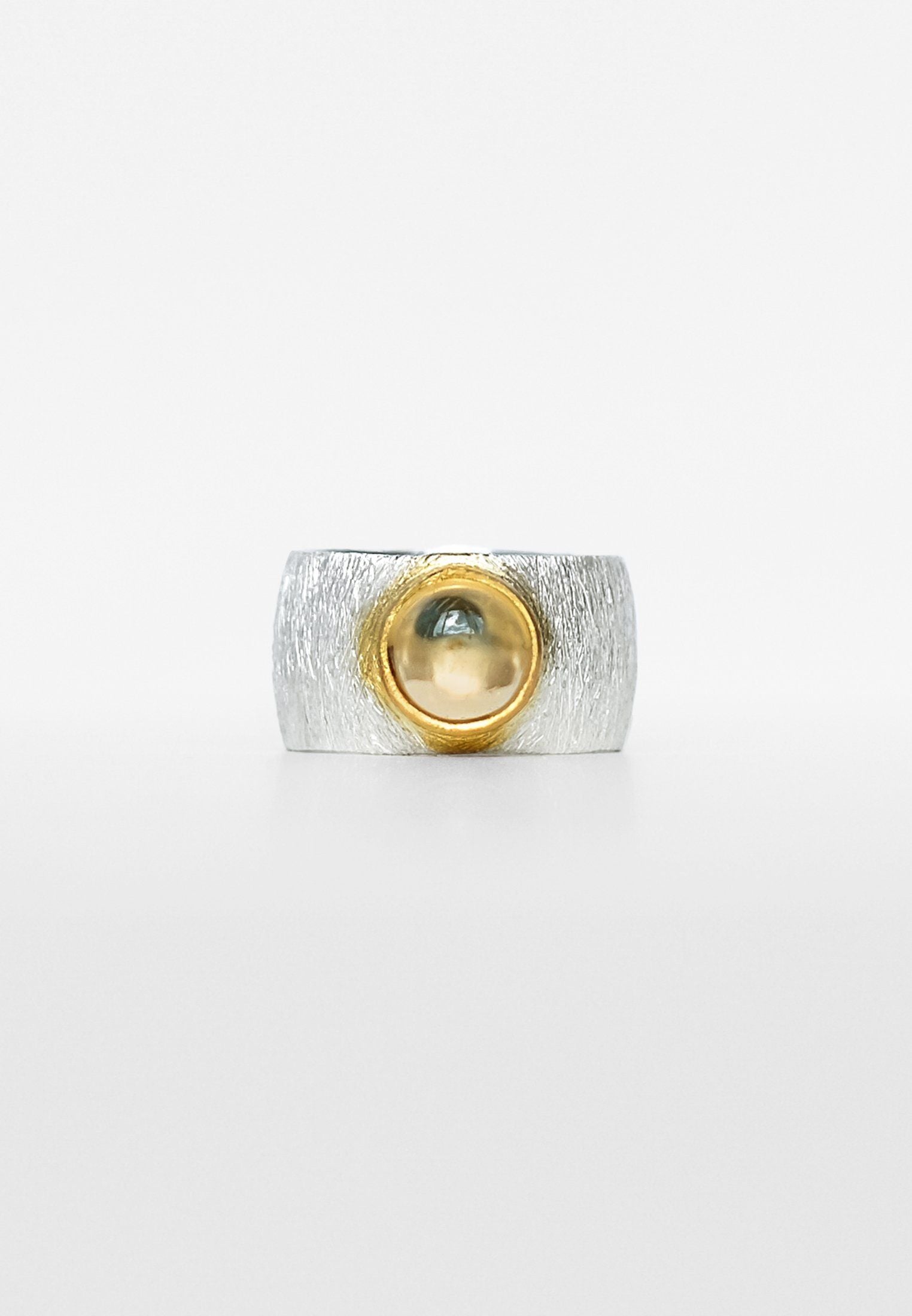 CITRINE DOUBLE RING
