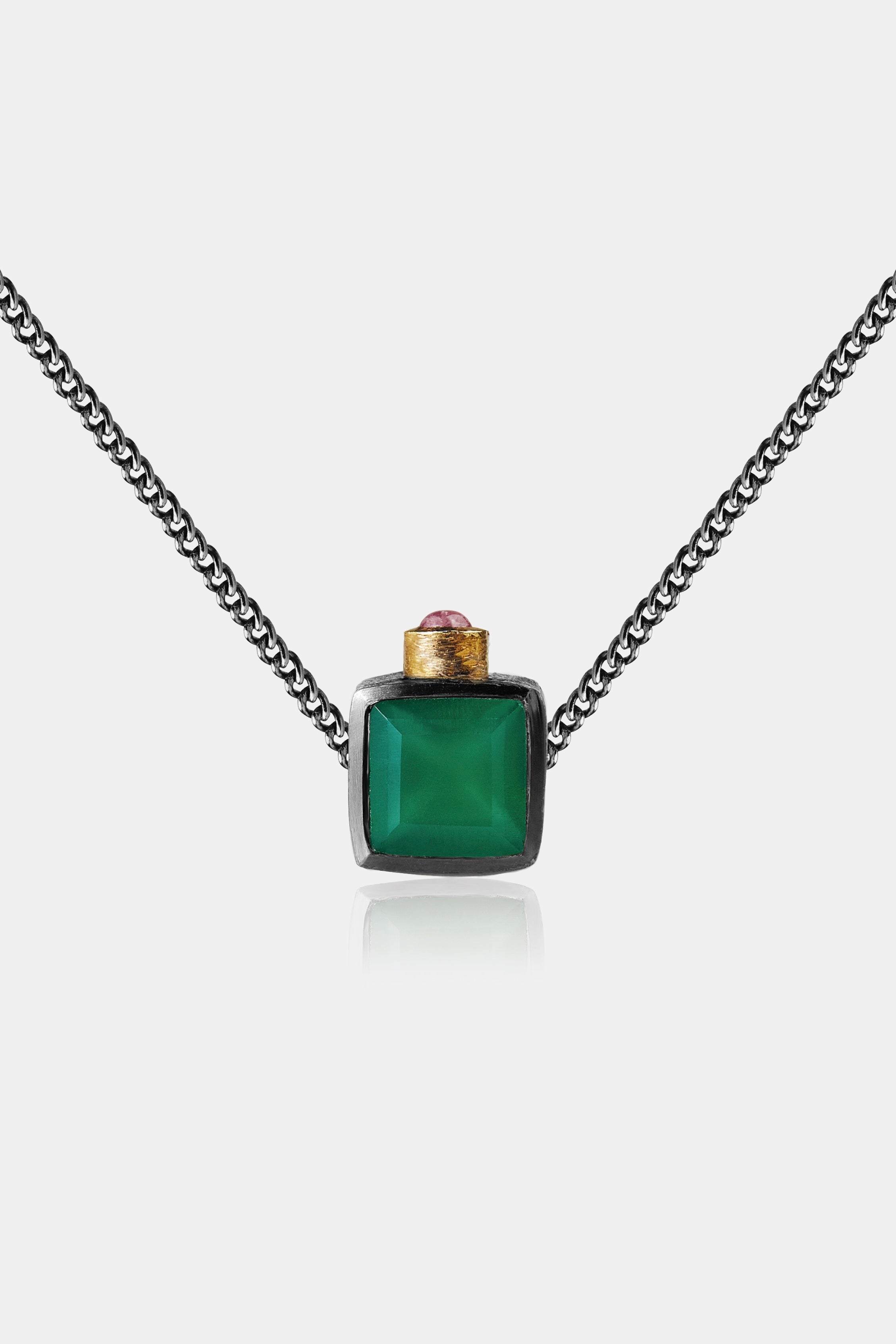 GREEN ONYX PENDANT