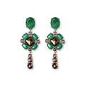 GREEN QUEEN EARRINGS