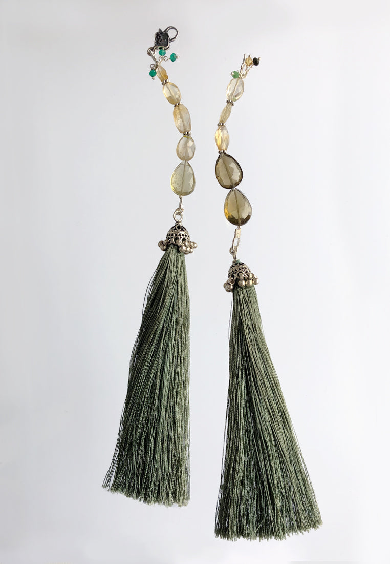 LIGHT GREEN TASSEL