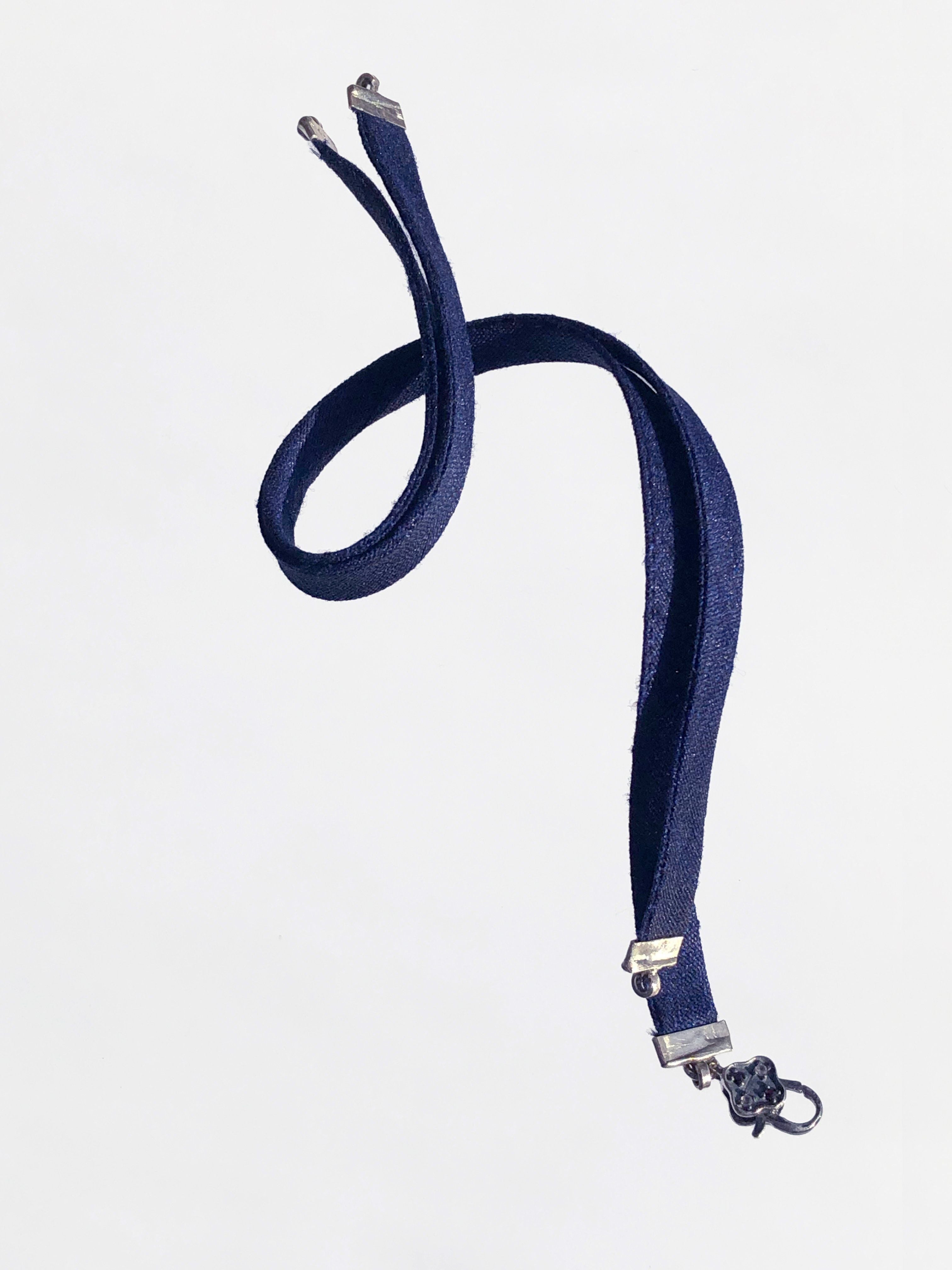 NAVY BLUE RIBBONS