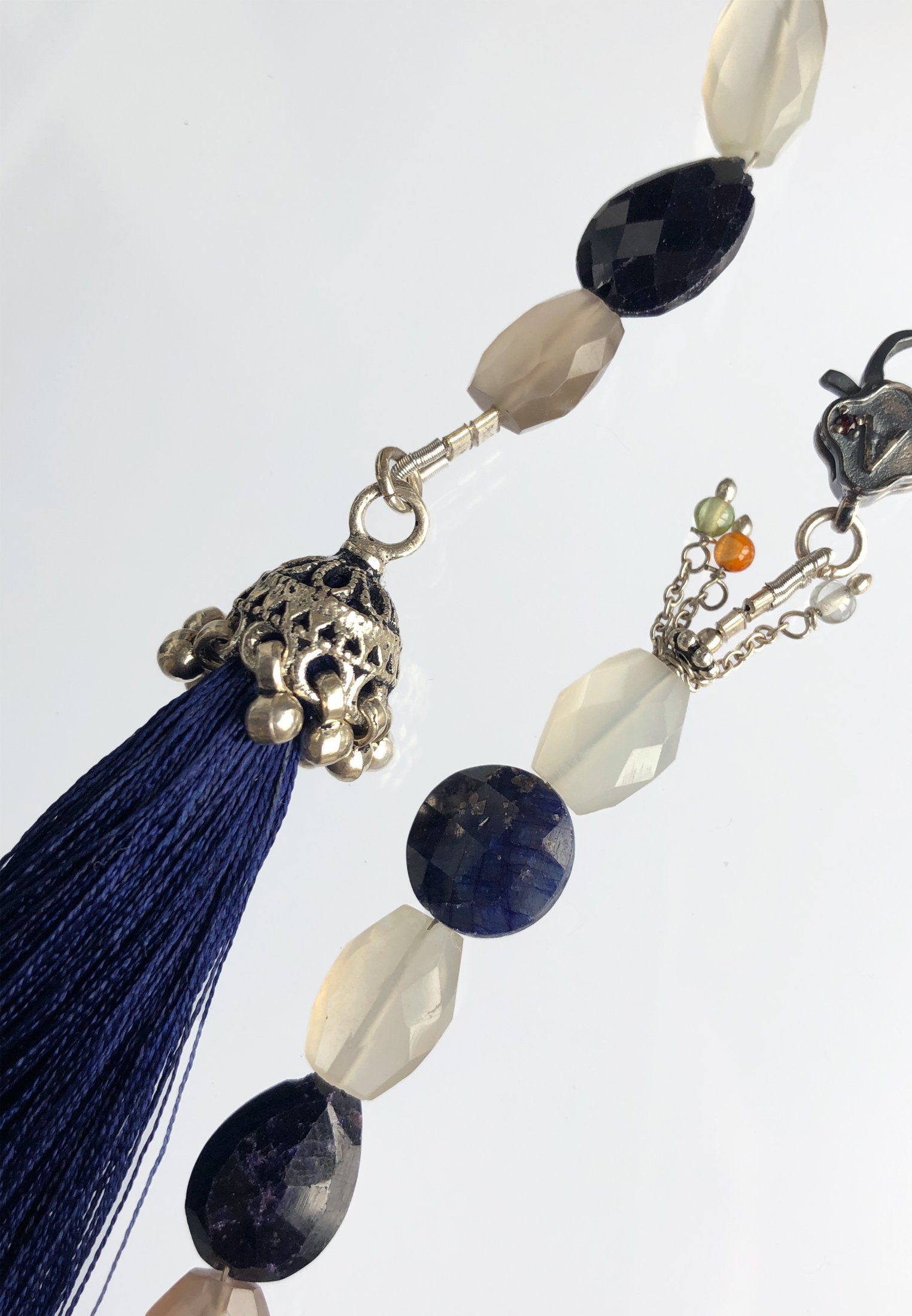 NAVY BLUE TASSEL