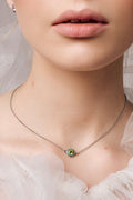 NECKLACE GREEN FLOWER