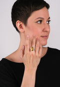 OVAL RING CITRIN