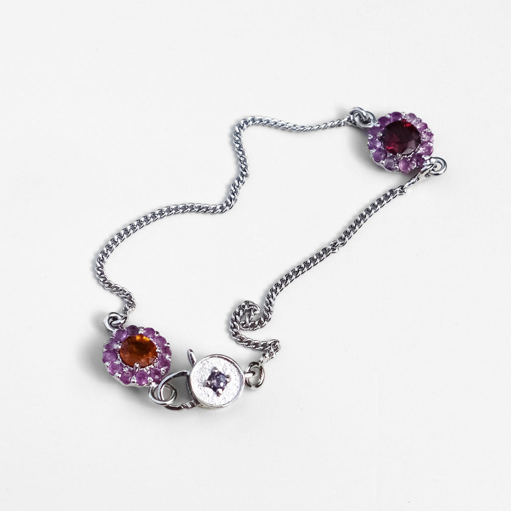 PINK FLOWER BRACELET
