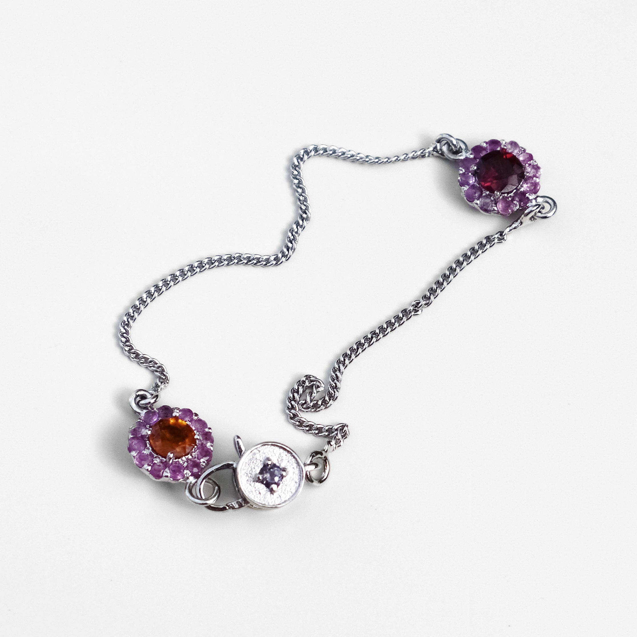 PINK FLOWER BRACELET