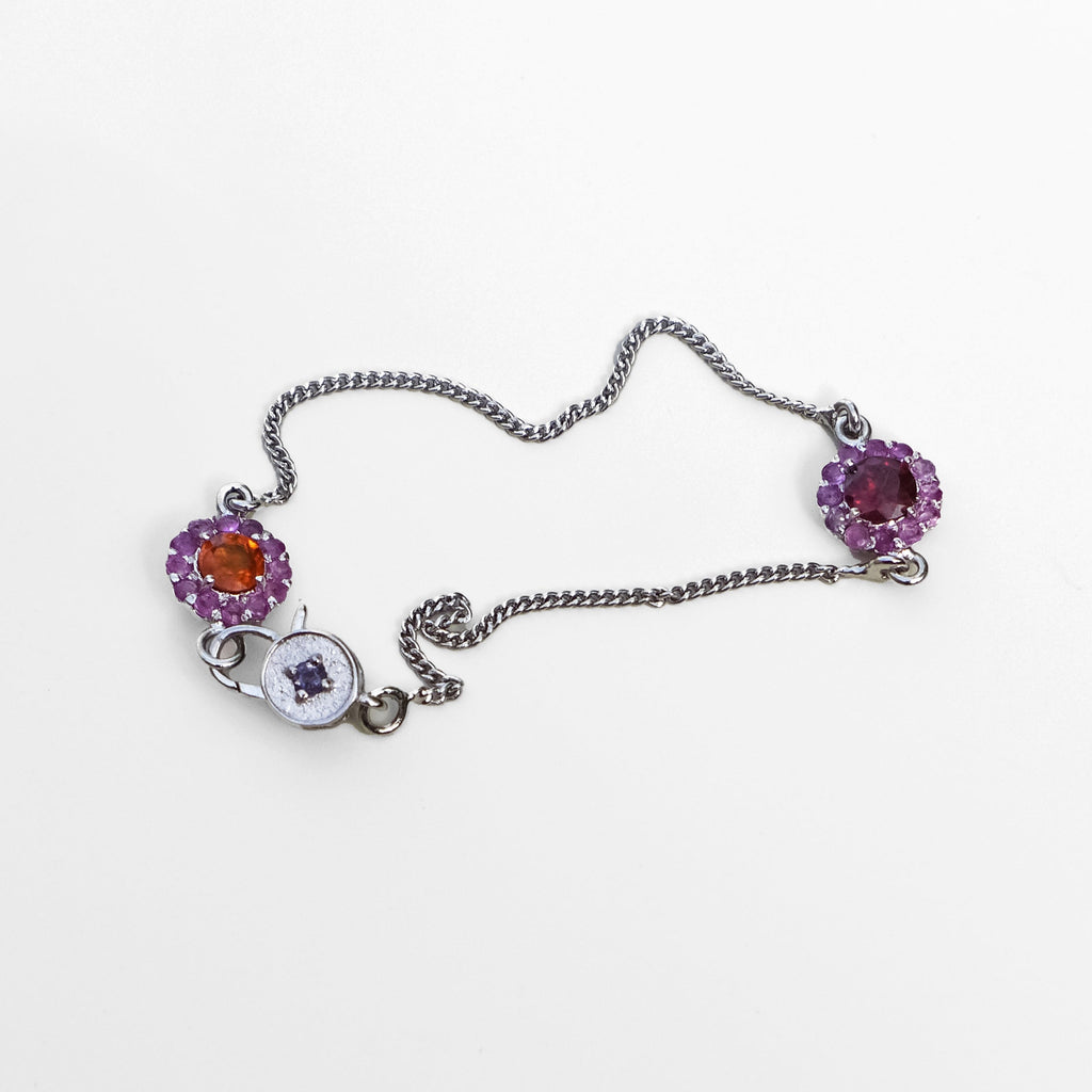PINK FLOWER BRACELET