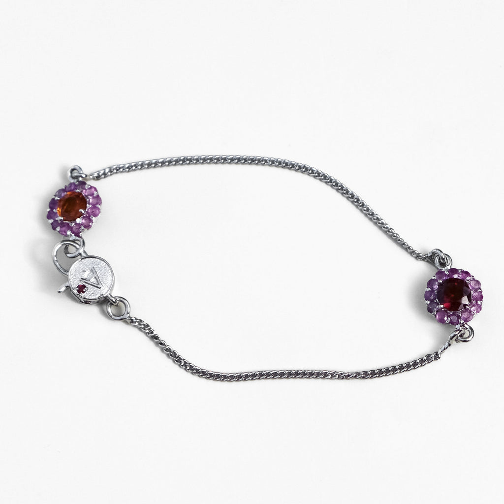 PINK FLOWER BRACELET