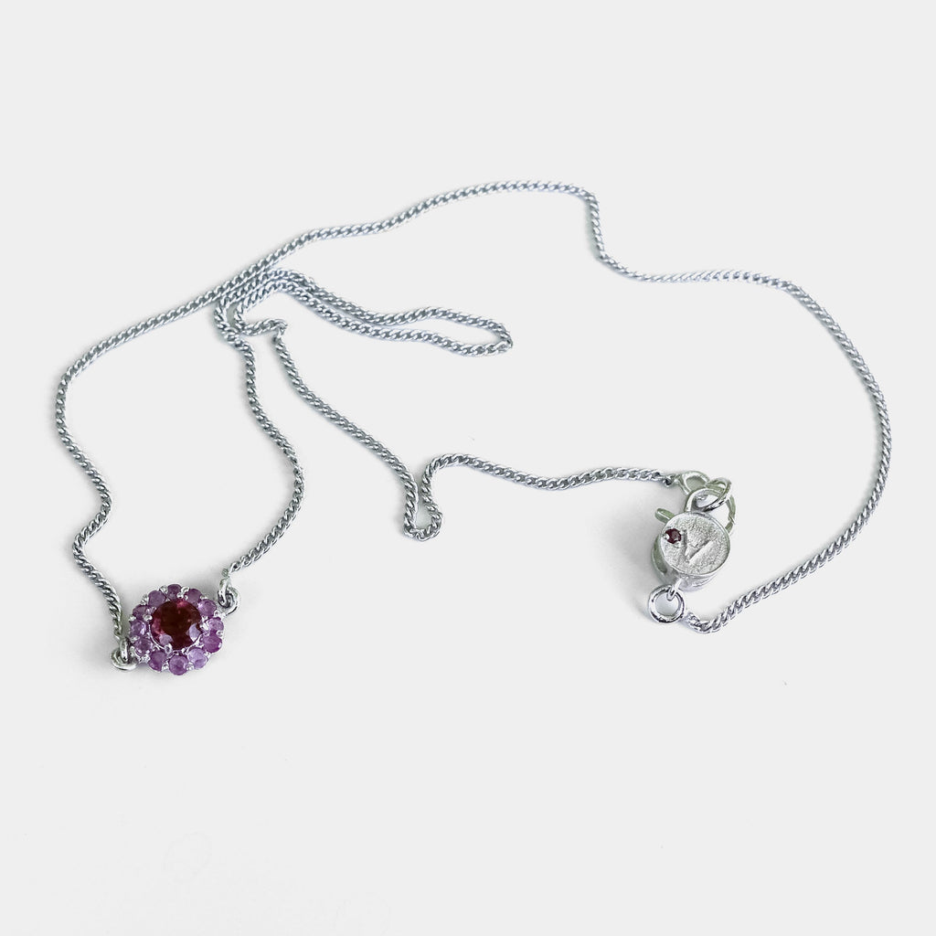 PINK FLOWER PENDANT