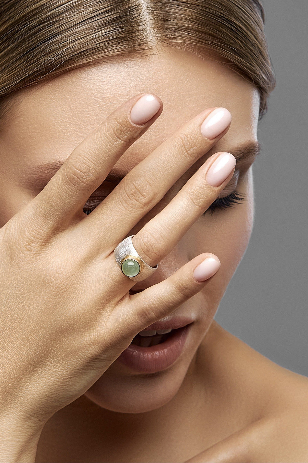 PREHNITE DOUBLE RING
