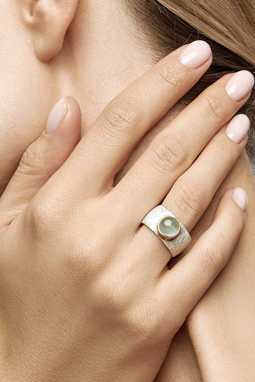 PREHNITE DOUBLE RING