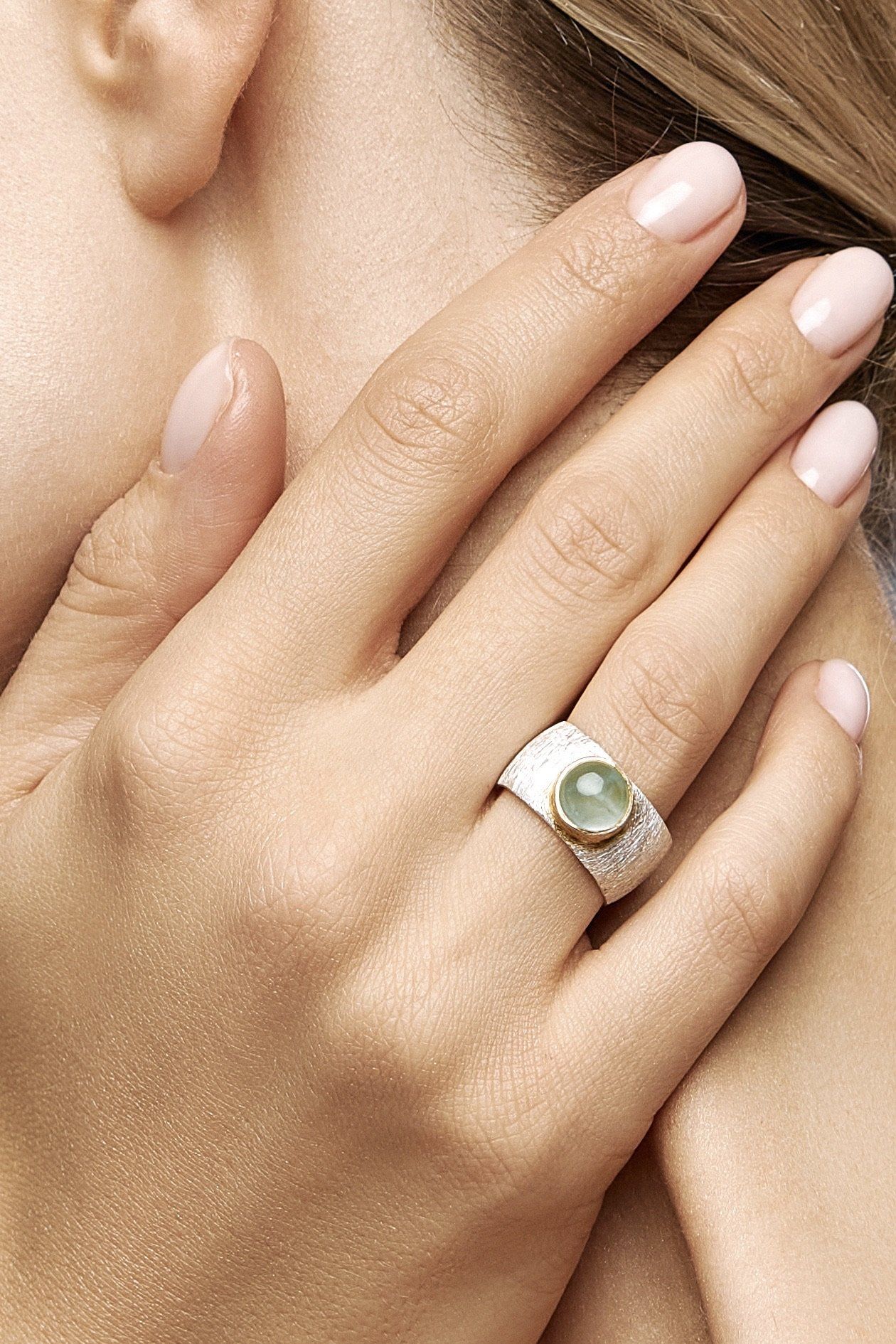 PREHNITE DOUBLE RING