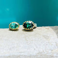 TURMALIN DUET GOLD RING