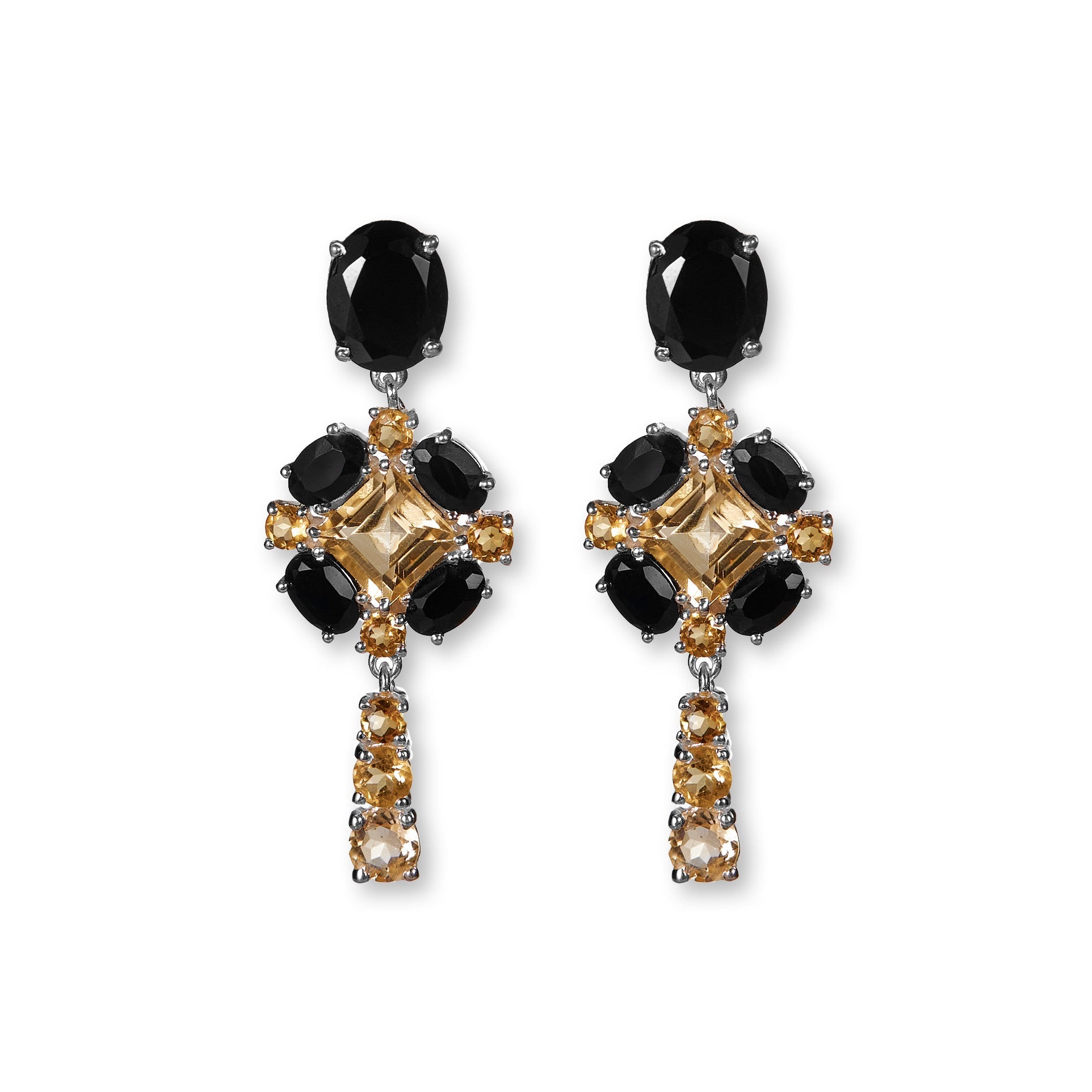 YELLOW QUEEN EARRINGS